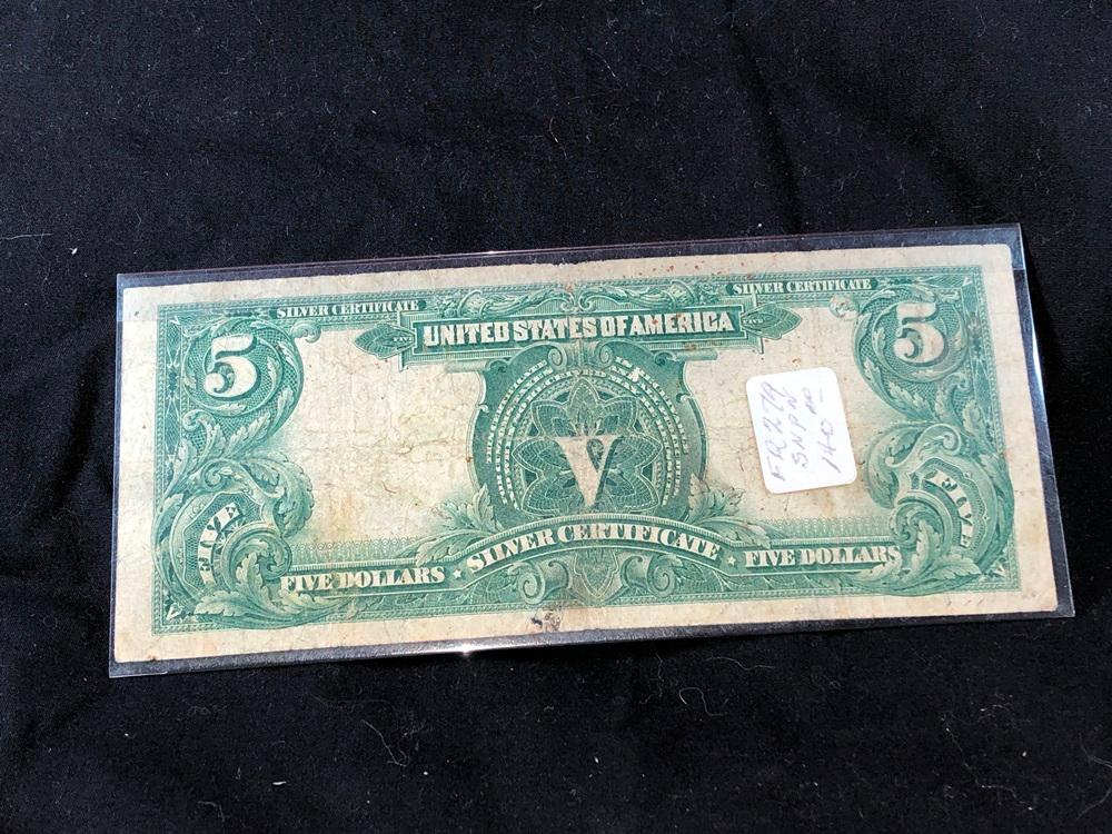 1899 $5 Native American Indian (x1)