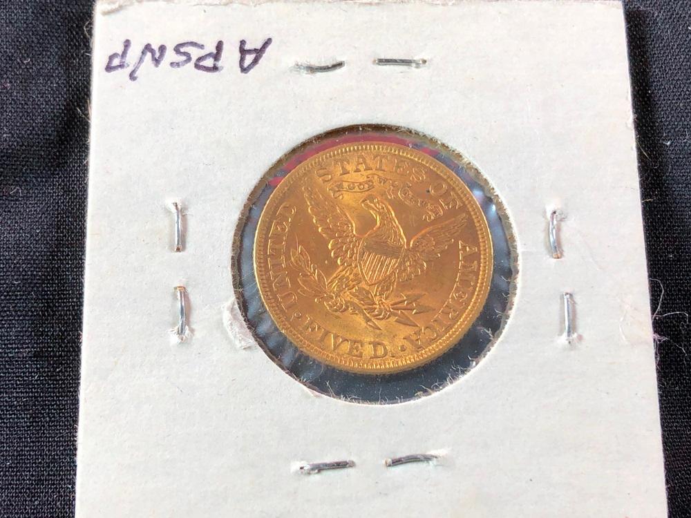 1899 EF $5 Gold Liberty (x1)