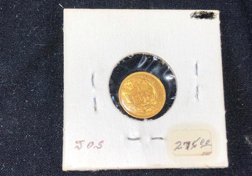 1857 Type III $1 Gold Princess (x1)