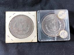 (2) 1881-O Morgan Silver Dollars (x2)