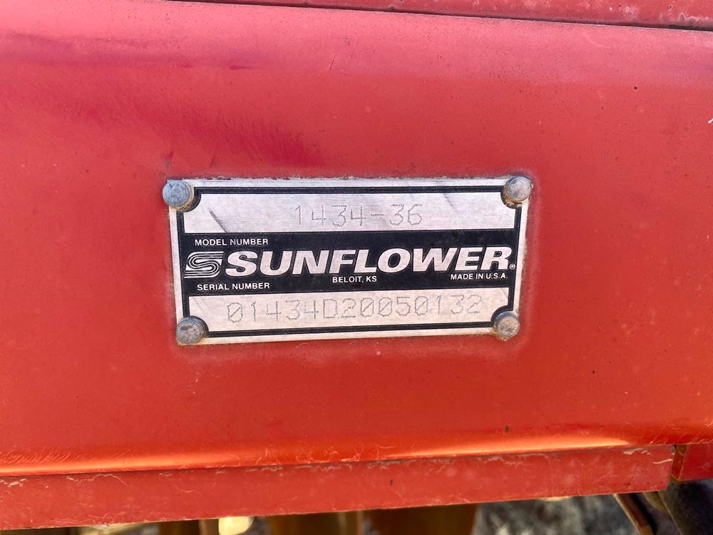 Sunflower 1434-36 Disc (34') VIN:..50132