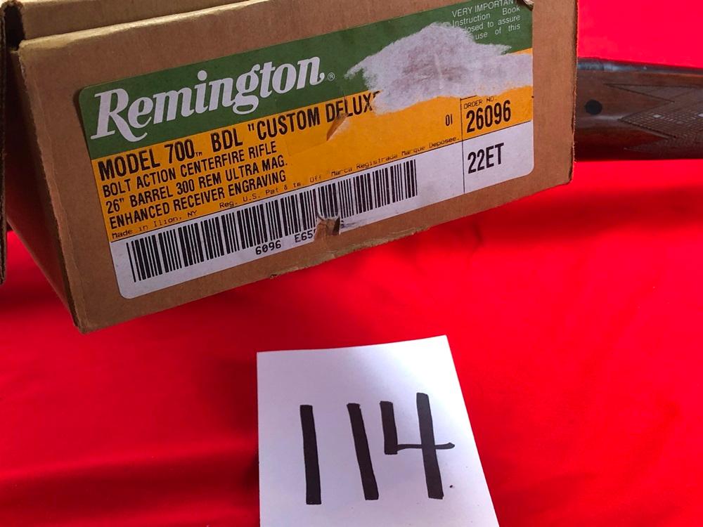 Remington 700 BDL, 300 Rem Ultra Mag, SN:E6553898, NIB