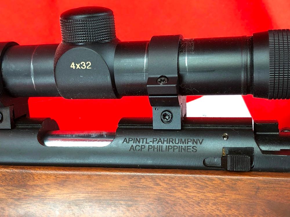 Rock Island Armory 22TCM, SN:TR002027 Unfired w/Scope