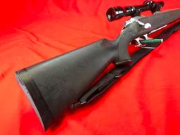 Browning A-Bolt, 338 Win Mag, SN:49993NM7S7, Muzzle Break, Redfield Scope, Soft Case