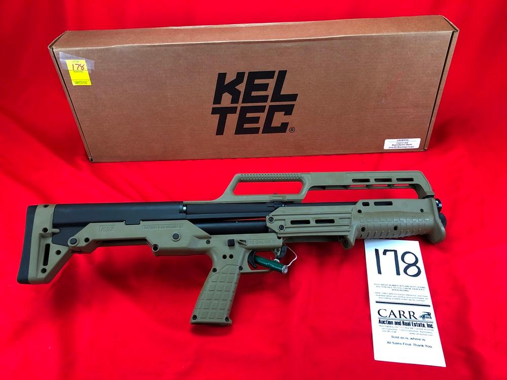 Kel-Tec KS7-TAN, 12-Ga., SN:NRA-Q0875, NIB