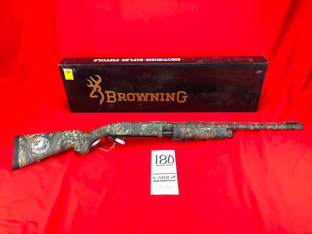 Browning BPS NWTF, 12-Ga. 3 1/2", 24" Bbl., Inv. Choke, SN:21375MZ121 w/Box, Mossy Oak Breakup