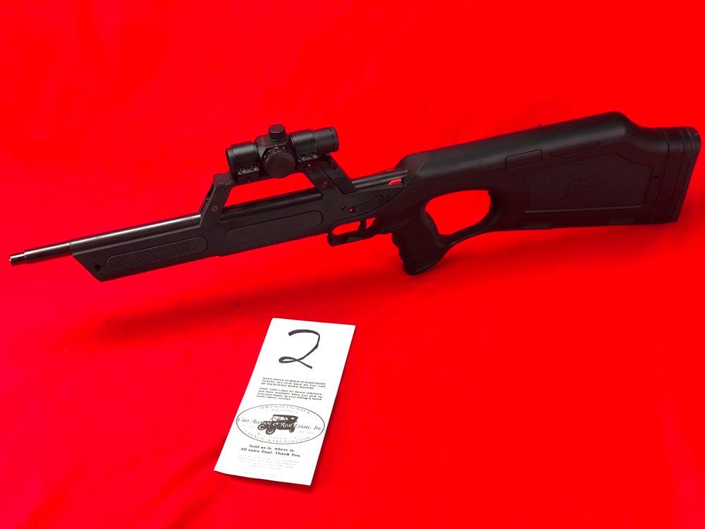 Walther G22 Bullpup Rifle, 22LR w/Walther Red Dot Scope & Case, SN:PW002049