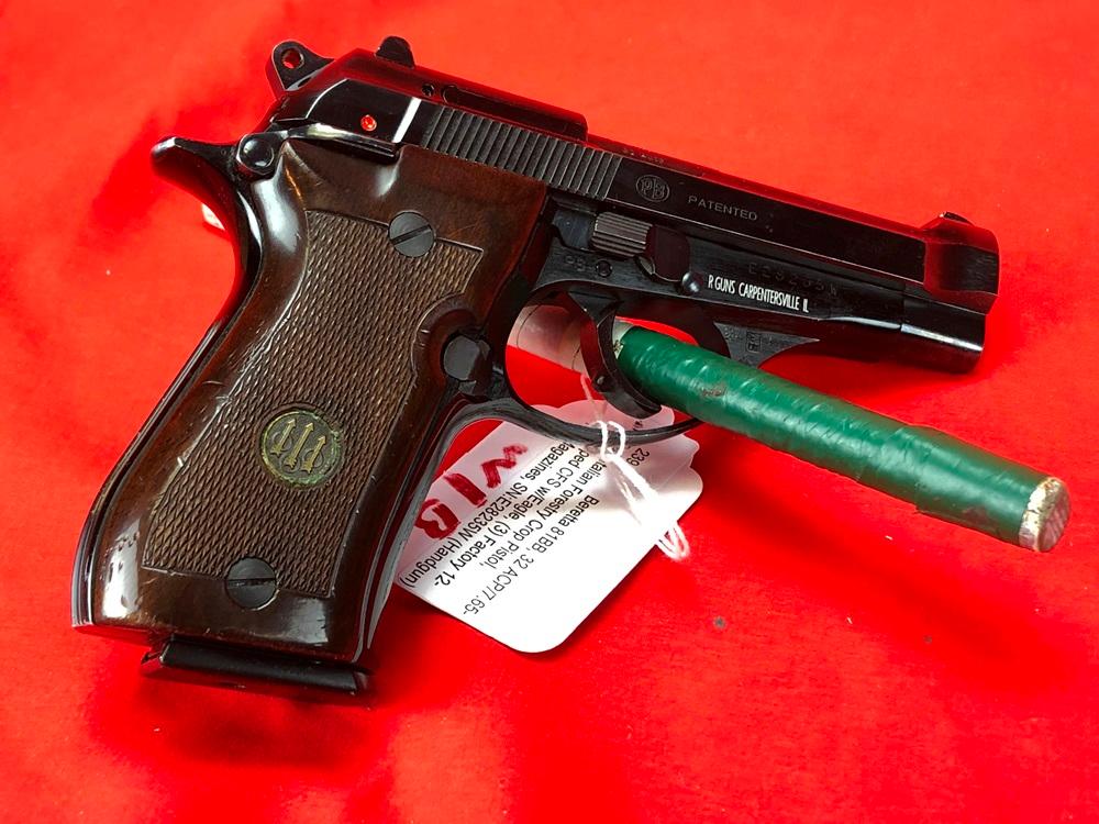 Beretta 92 Compact L, 9mm, (4) Factory 13-Rd. Magazines, Hard Case & Box, SN:A175032Z **HANDGUN**