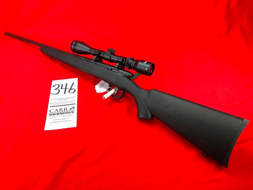 Savage M.B-Mag, .17 Winchester Super Mag, Bolt Action w/Scope, SN:J329285