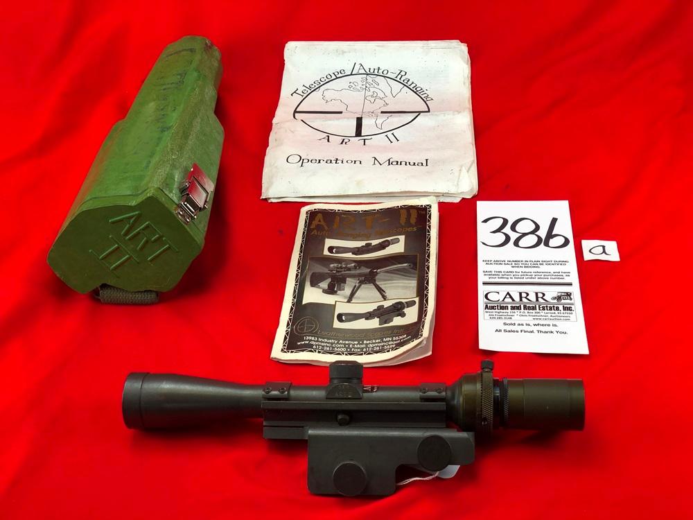 Art II 3x9 Auto Ranging Scope w/Container (Rebuilt in 2011) (Fits on gun #386)