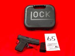 Glock G43, 9mm, SN:AEWW307, NIB **HANDGUN**