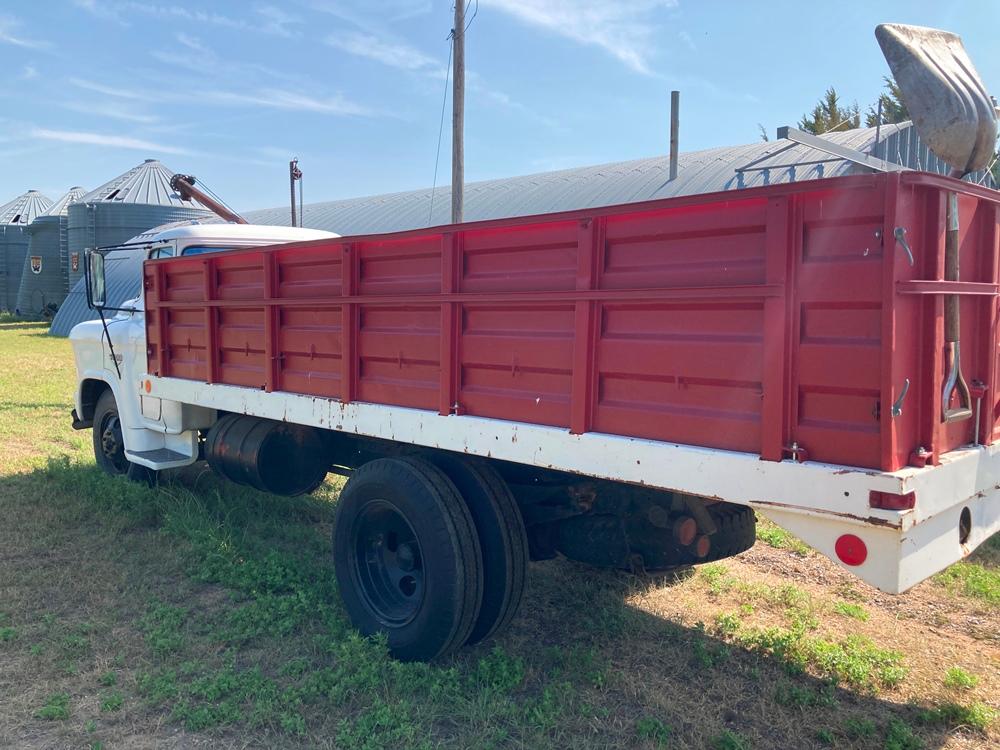 1955 Chevrolet with grain bed