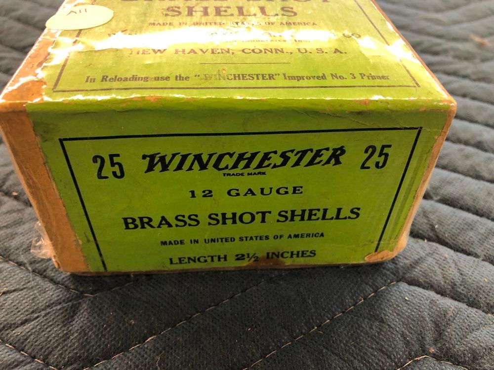 Winchester Brass Shot Shells 12ga. (Brass Only)