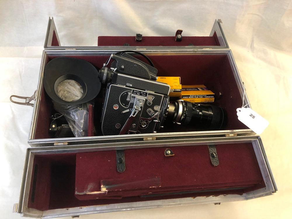 Solex H16 SBM Swiss Movie Camera w/Case