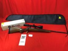 Remington 700, 220 Swift, w/Burris Veracity 3-15x50 Scope, 30mm Tube, 3lb. Trigger, Made only in 199
