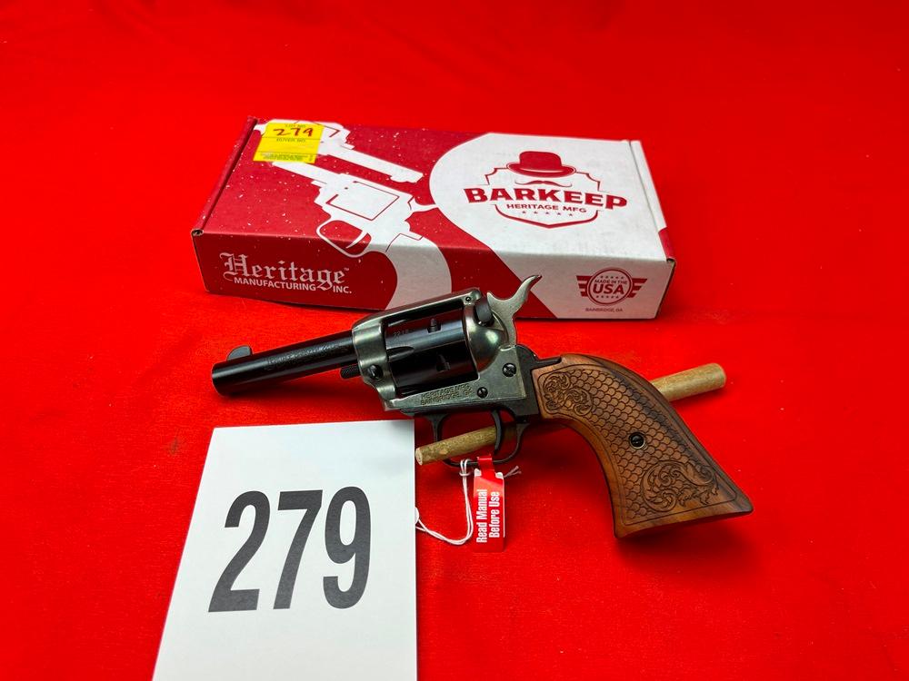 Heritage Barkeep, 22LR, SN:1BH625775, NIB (HG)