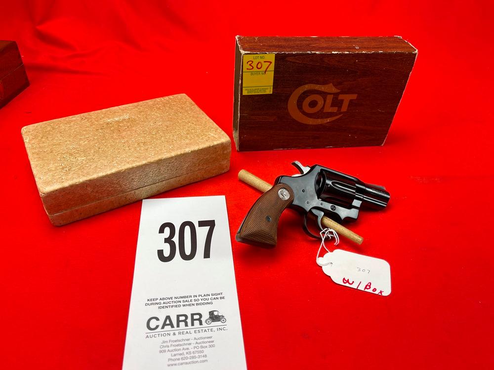 Colt Agent, .38-Spl., 2" Bbl., SN:H90599, w/Box (HG)