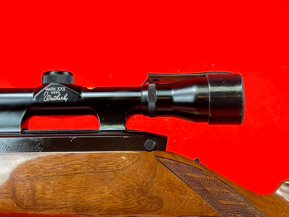 Weatherby Mark XXII, .22 LR, w/Weatherby XXII 4x50 Scope, SN:39447