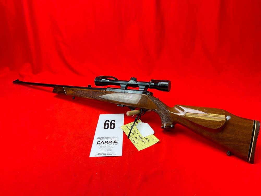 Weatherby Mark XXII, .22 LR, w/Weatherby XXII 4x50 Scope, SN:39447