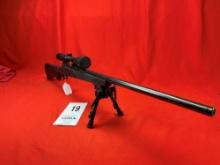 Savage 12, 204 Ruger, Left Hand w/Bipod 4x-12x40 Bushnell Banner Scope, SN:G551818