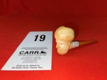 Hand Carved Meerschaum Pipe