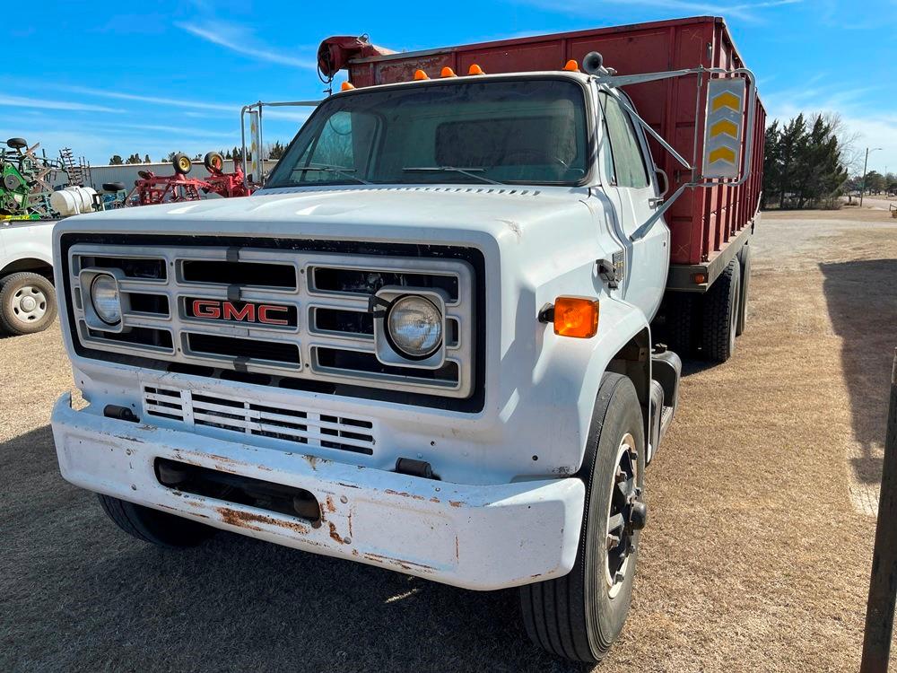 1979 Chevy C-70 w/22' Grain Bed, 427 w/ 5 & 2 Speed Drag Axle, Odom. Reads 73,947 mi