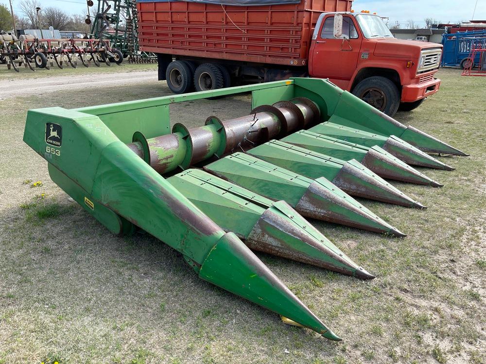 JD 653A 6 Row Header