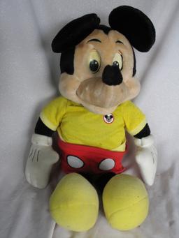 Three Worlds of Wonder 80s Talking Toys:- 64cm talking Mickey Mouse  Two 51