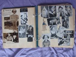 A5 Scrap Album c1935-40s includes Birthday / Easter cards, scarce Valentine