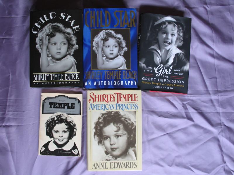 Seven Shirley Temple Books:- Shirley Temple Collector's Pictorial History b