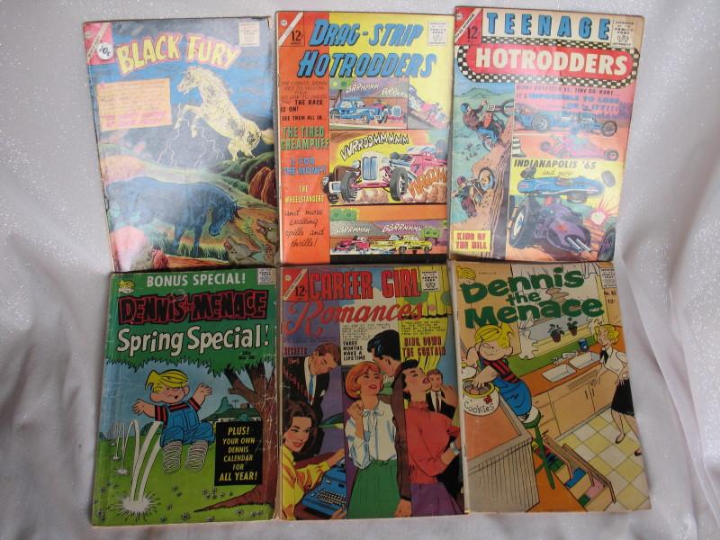 Twenty Five (25) 1960s Comics, includes Black Fury, J/Jim, Rusty Riley, D/T