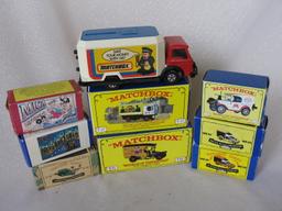 MIB eight Matchbox MICA convention LE cars:- 1988 MB38 van & 1989 MB38 van
