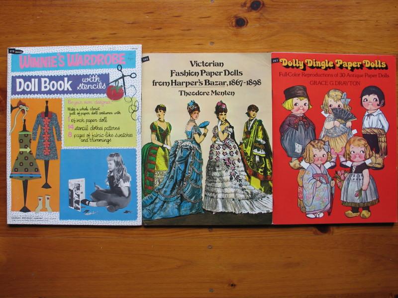 Ten uncut Vintage uncut Paper Doll books. Saalfield 1935 Quintuplets / Happ