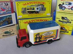 MIB Matchbox MICA 8 convention LE cars. 1988 MB38 van & 1989 MB38 van & 199