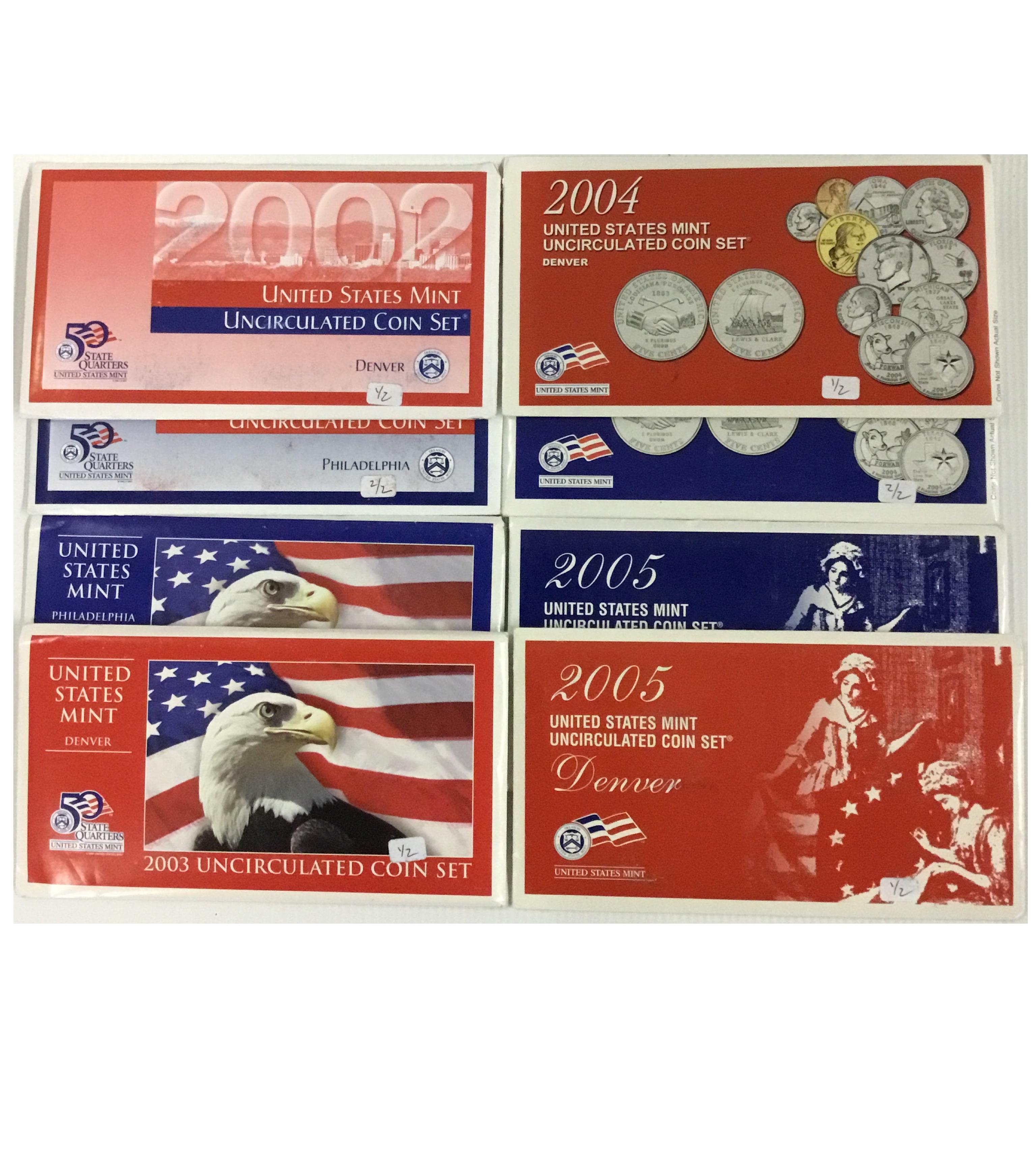 4x US Mint Sets