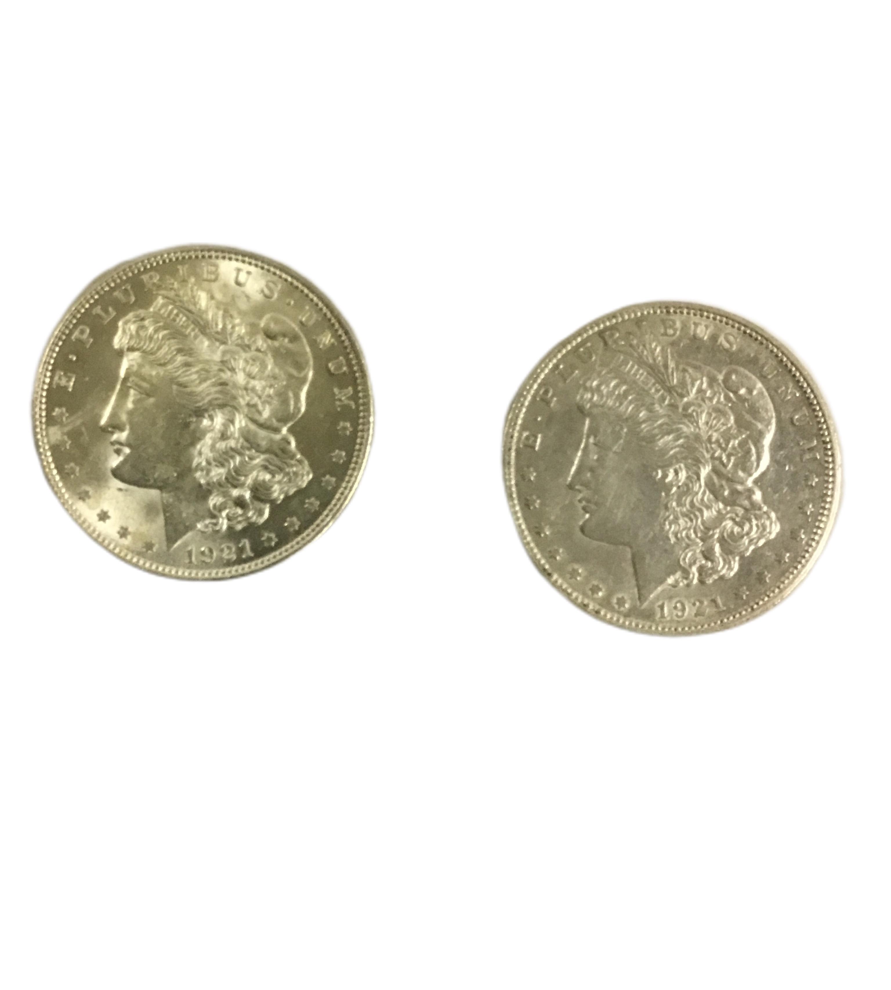 2x US Morgan Dollars