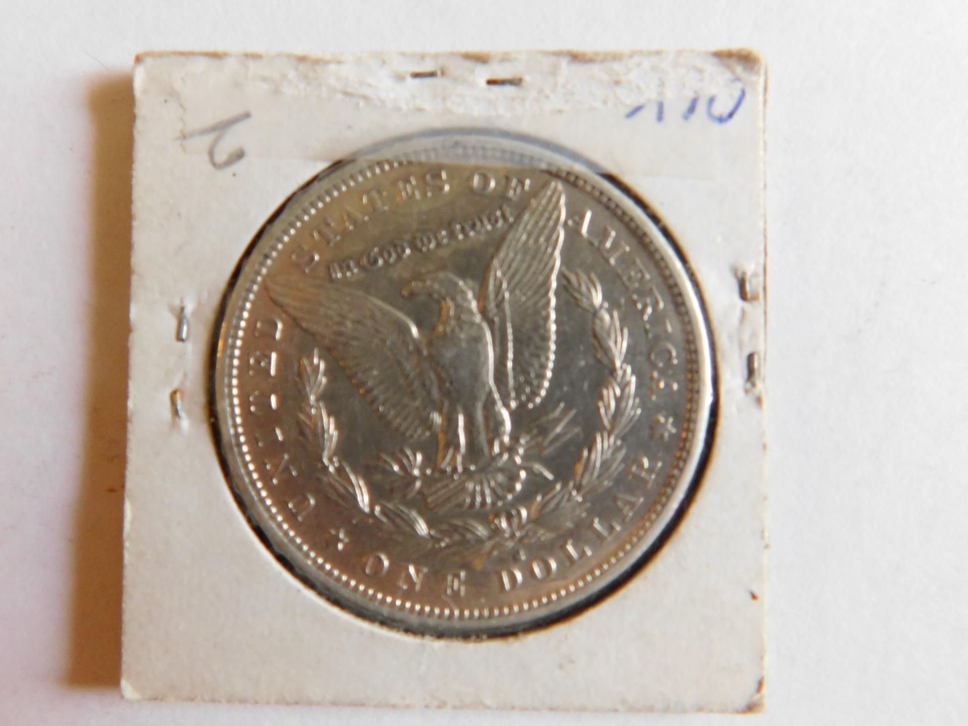 1879 SF MORGAN, OR 1879 REVERSE V FINE