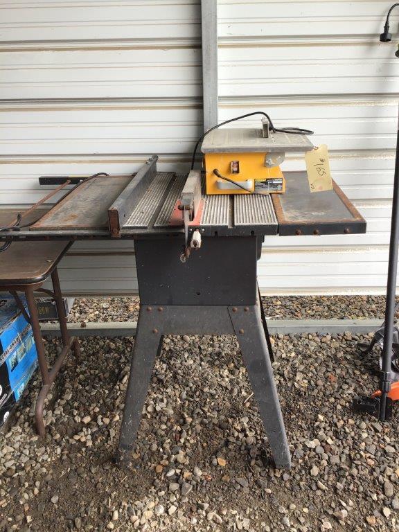 TABLE & TILE SAW