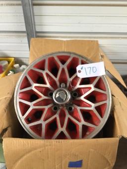 RED WHEEL SET