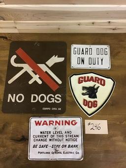 VARIOUS SIGNS