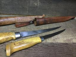 VINTAGE RAPALA KNIVES