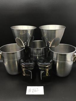 GEVALIA CANISTERS & ICE BUCKETS