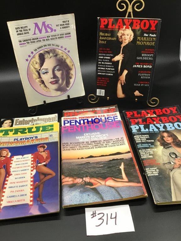 ASSORTED MAGAZINES - MARILYN MONROE