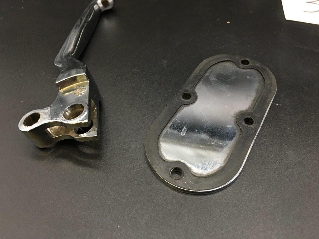 LICENSE PLATE BRACKETS, LEVER, AND COVERS