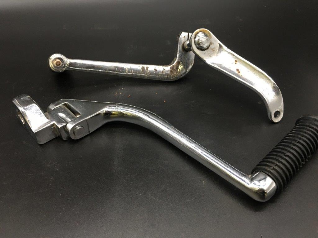 TIRE FORKS, LEVERS, AND FOOTPEGS