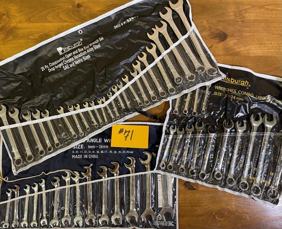 PITTSBURGH WRENCHES LOT