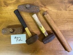 SMALL SLEDGE HAMMER LOT