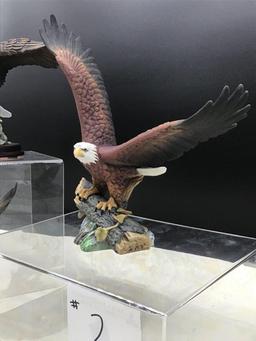 COLLECTIBLE PORCELAIN EAGLES