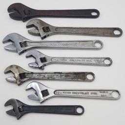 LOT OF CRESCENT WRENCHES