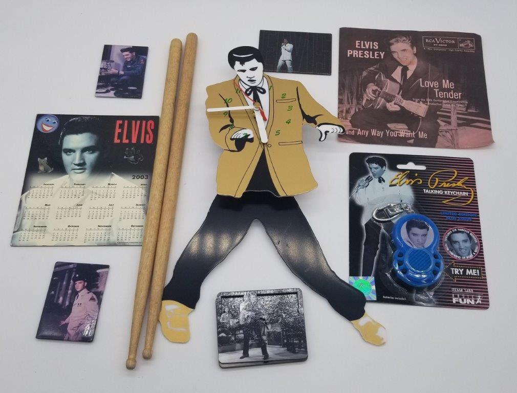 ELVIS PRESLEY COLLECTABLE LOT